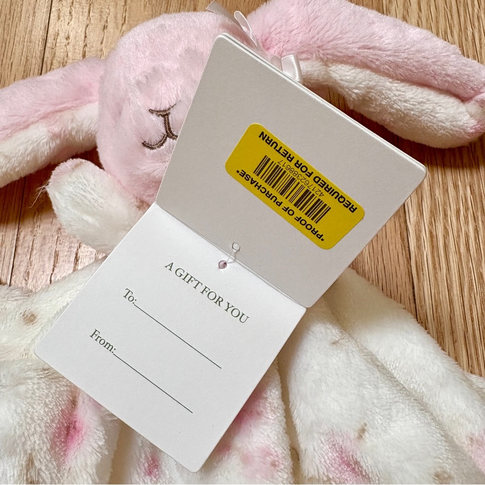 NEW 🐇 Bunny Rabbit Lovey Rattle - Picture 6 of 8